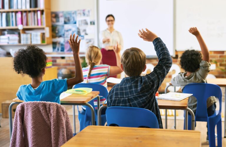 teacher teaching class